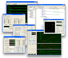 Screen shots of PMC programs