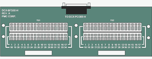 DCX-BF3XX-H Wiring Breakout Board