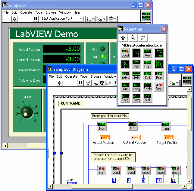 MC's Motion VI's for LabVIEW programmers